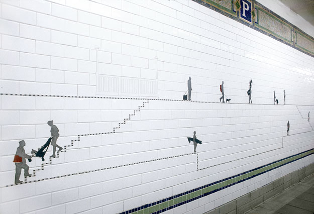 Carrying On: Prince Street subway art