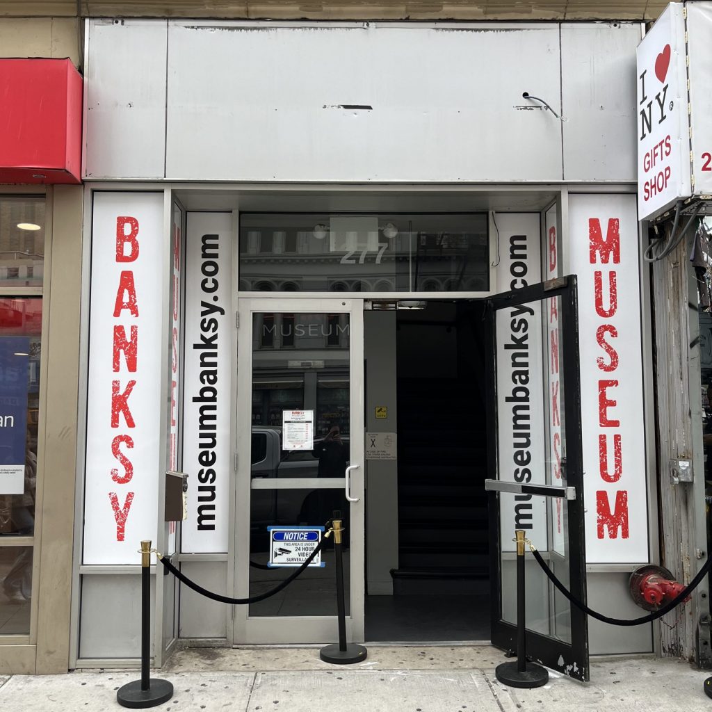Banksy Museum entrance